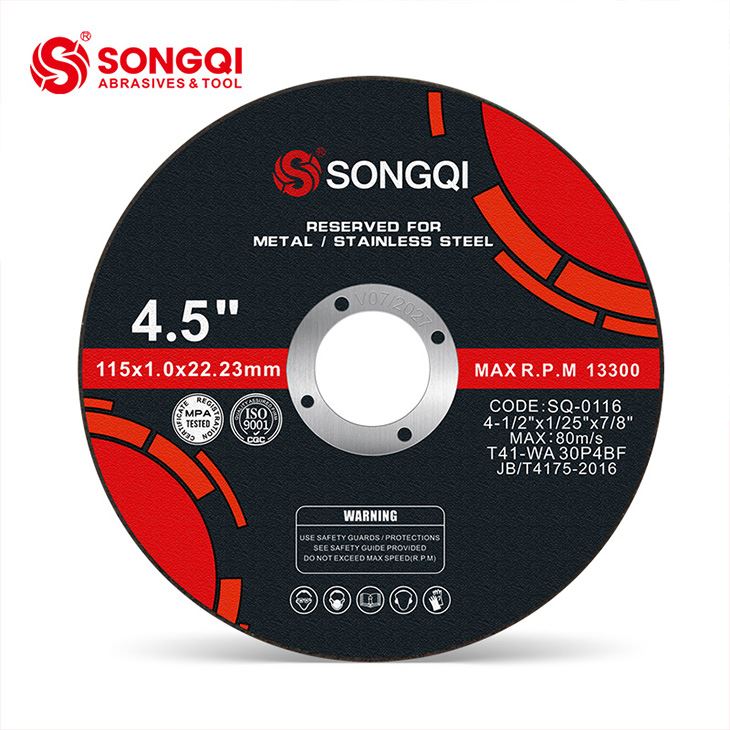 SONGQI 4,5 dyuymli chiqib ketish diski